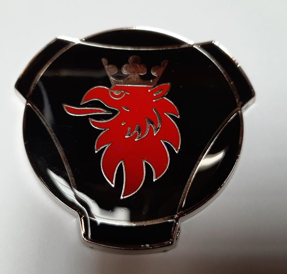 Scania Logo black Griffin 63mm