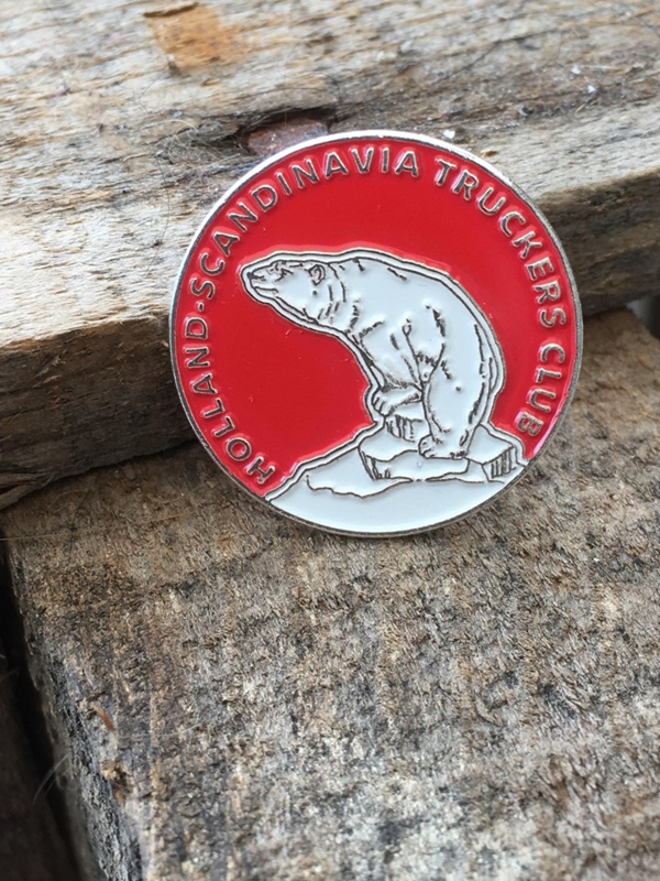 Pin - Holland-Scandinavia Truckers Club (red)