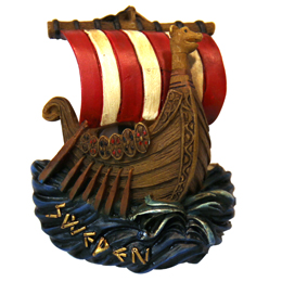 Magnet Swedish viking ship