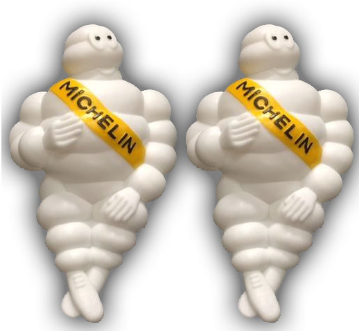 Michelin doll's - set of 2pcs without lighting