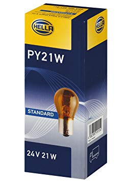 Bulb 24V 21W PY21W BAU15s 1 box