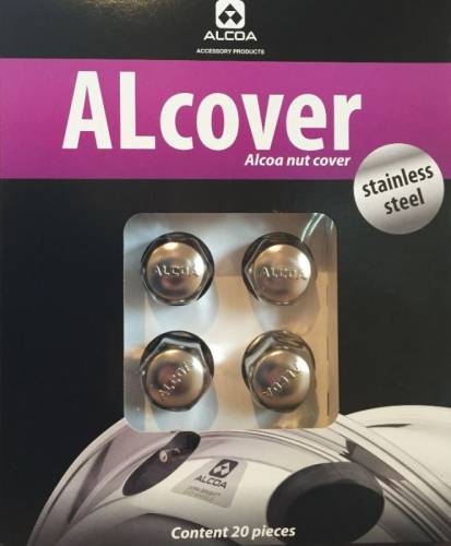 Alcoa ‘Alcover’ wheel nut cap set 33mm (20pieces)