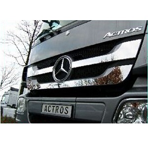 RVS applicatie grille MB actros MP3 laag dak