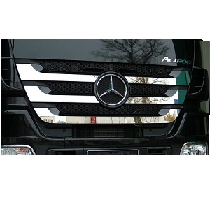 RVS applicatie grille MV Actros MP3 hoog dak + Mega-space