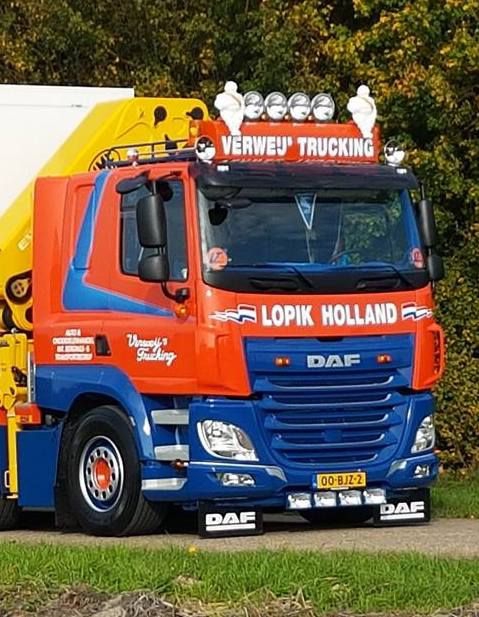 Spatlap Steunen voor DAF CF Euro 6