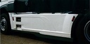 Sideskirts voor DAF  XF105 EURO 6 | WB 3800MM (Tank 995L + 500L)