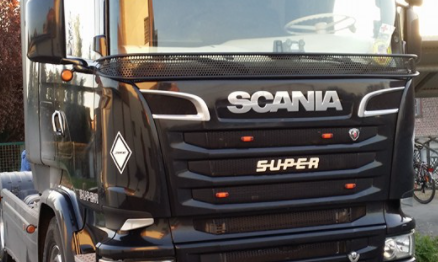 Stoneguard scania R streamline topline staal