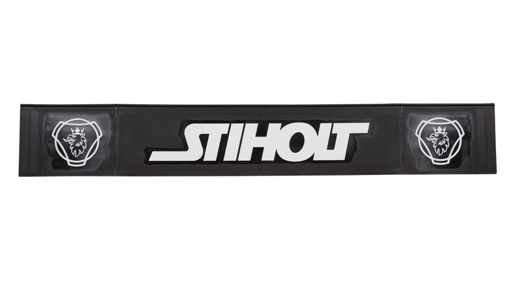 Stiholt bumper mud flap 250x38cm with griffin