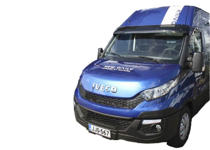 Vepro Oy SONNENBLENDE FÜR IVECO