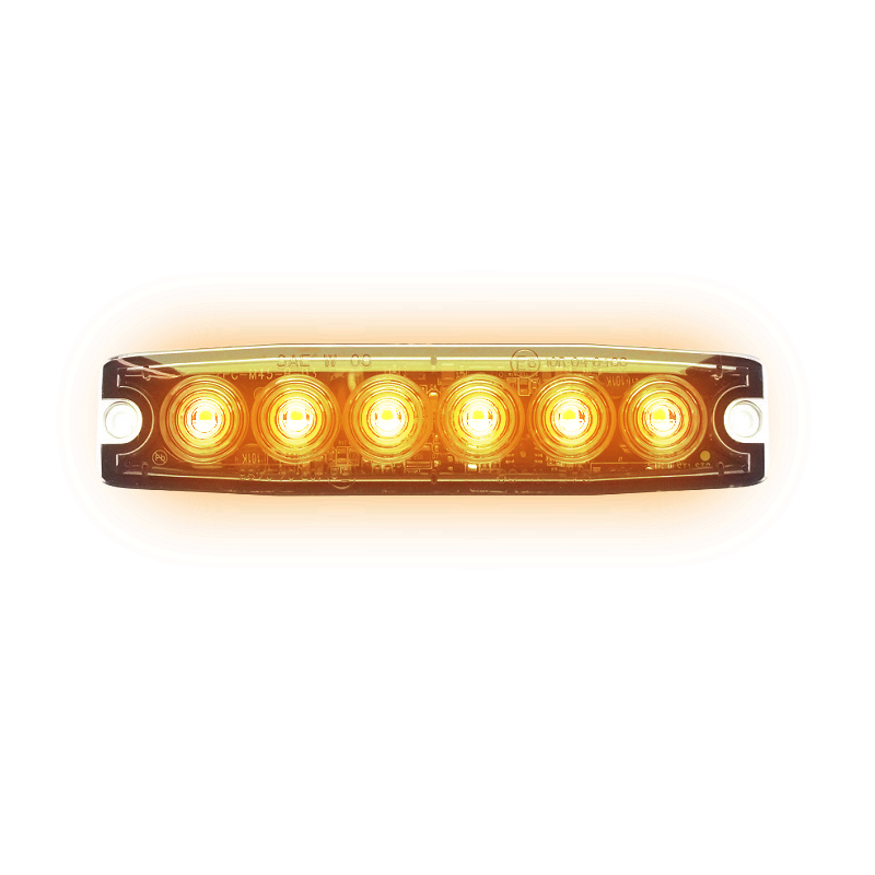 ULTRA-DÜNNE LED STROBE LEUCHTE 6-LED