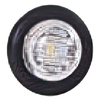 LED POSITIELICHT ROND WIT 12/24V