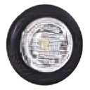 LED POSITIELICHT ROND WIT 12/24V