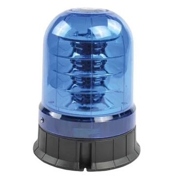 LED Beacon Blue Glass 12-24V