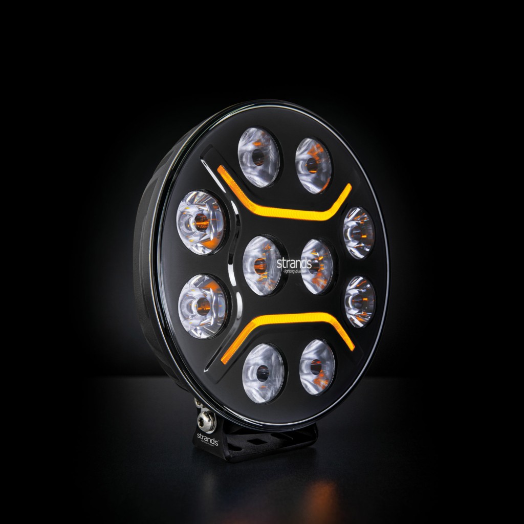 Dark Knight Intese 9'' Full LED Fahrlicht