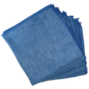 Set (5 Pieces) Microfibre Cloths - Blue