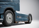 Old School Sidebars - Volvo FH - Radstand 3.800mm - Set mit Leuchten und Kabeln / Anschluss an Serien SLM