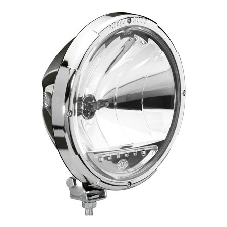 Hella Rallye 3003 chrome with white LED