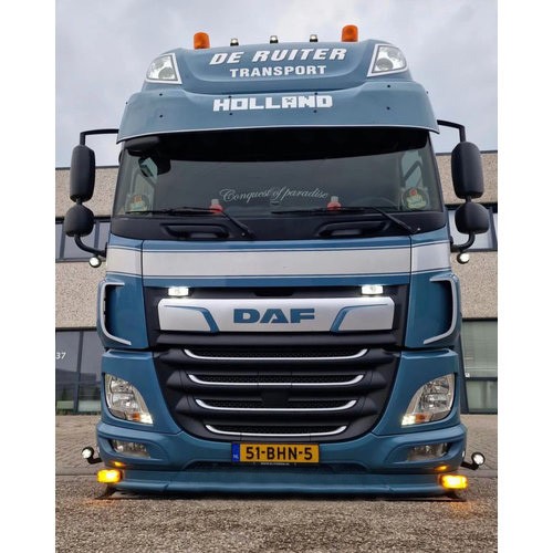 DAF CF Euro 6 Stoßstangen-Spoiler - Talmu gelb