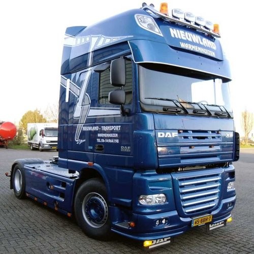 Bumperspoiler voor DAF XF 105 - Talmu Geel