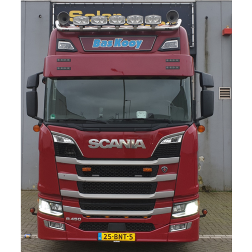 Sunvisor Scania Next Generation - Flaat Bottom - 4 Lightholes