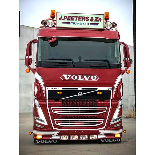 erweiterte Sonnenblende, Polyester – Volvo FH4/FH4B (mit Kamera)