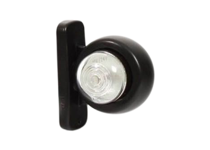 EYEBALL LED POSITIELICHT ROOD/WIT 12/24V - VLAK