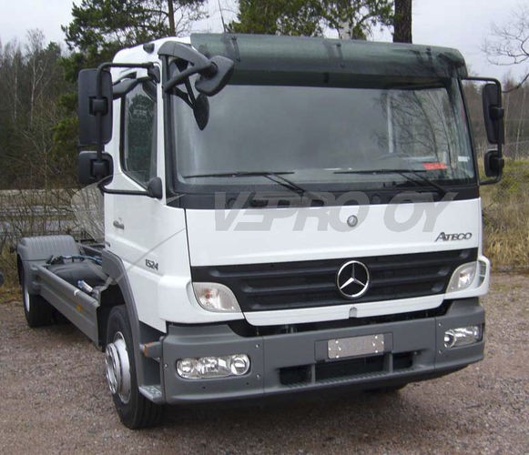 Sunvisor Mercedez Benz Axor/Atego with Low Roof + Mirror