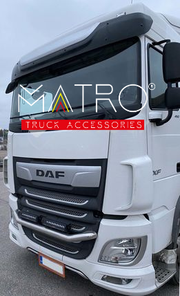 Sunvisor for DAF XF Space Cab 2017+ incl. mouting brackets