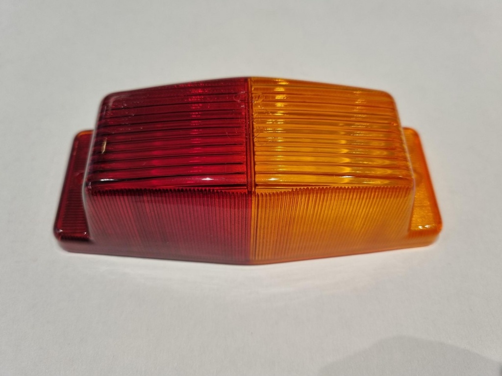 Orange/Red Double Burner Lens