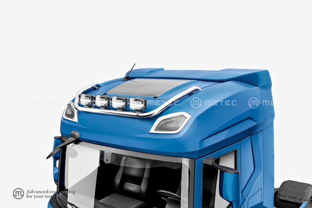 St. Steel roofbar "TOP" for DAF XF/XG (2021+) Without LEDs