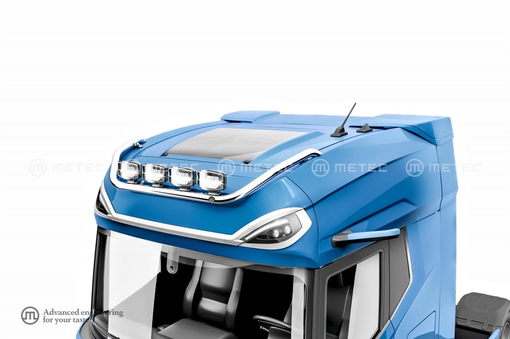 St. Steel roofbar "TOP" for DAF XG+ (2021+) Without LEDs