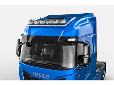 Metec Roof Light Bar WIDE Iveco S-Way with cables and clamps