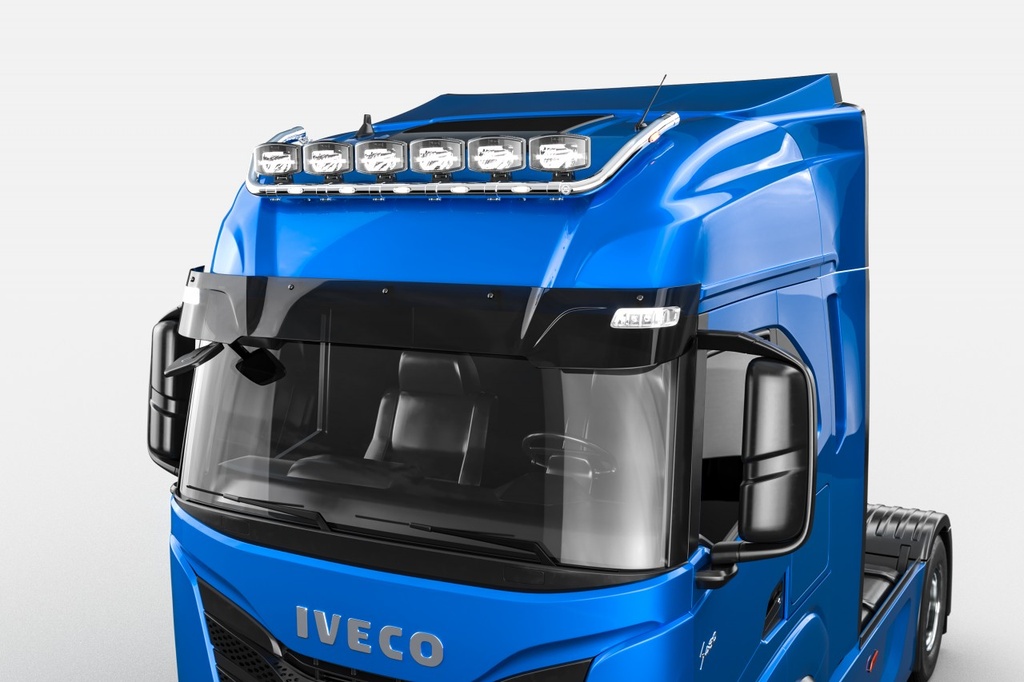 Metec Daklampenbeugel WIDE Iveco S-Way met kabel/klemmen en LED