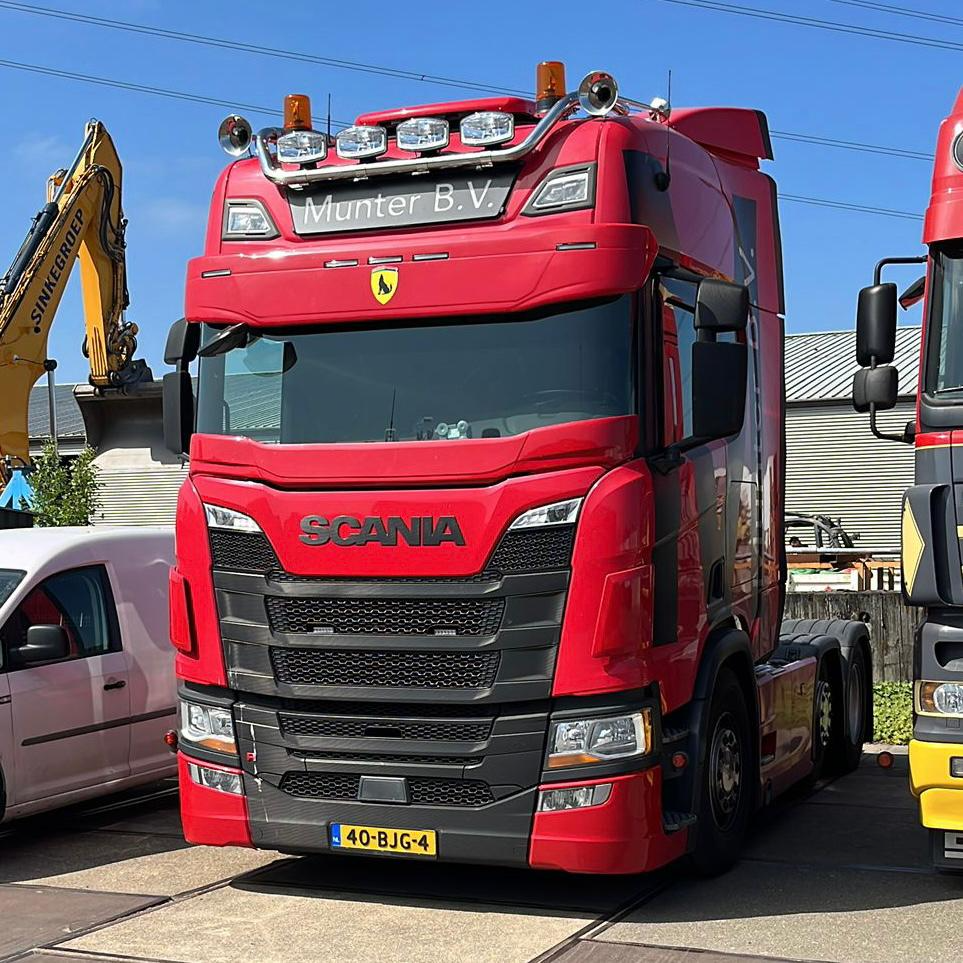 Metec St. Steel Roof Bar Scania R/S-series Highline