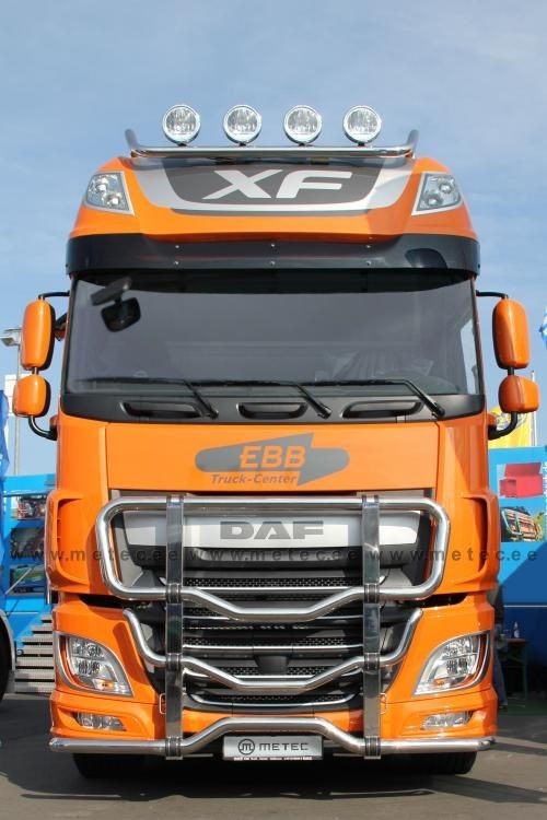 METEC Mega bullbar Stainless Steel for DAF XF106