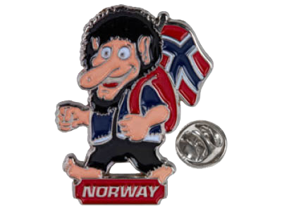 Pin - Scandi Troll Norwegen