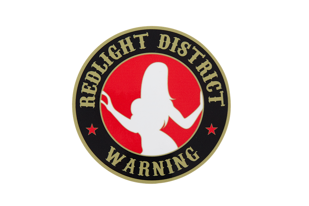 Redlight District Sticker