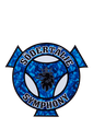 sticker -  SÃ¶dertÃ¤lje Symphony blauw