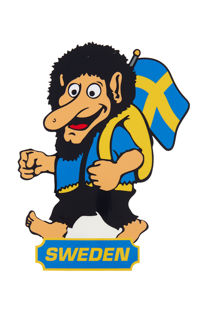 Aufkleber - Troll Schweden