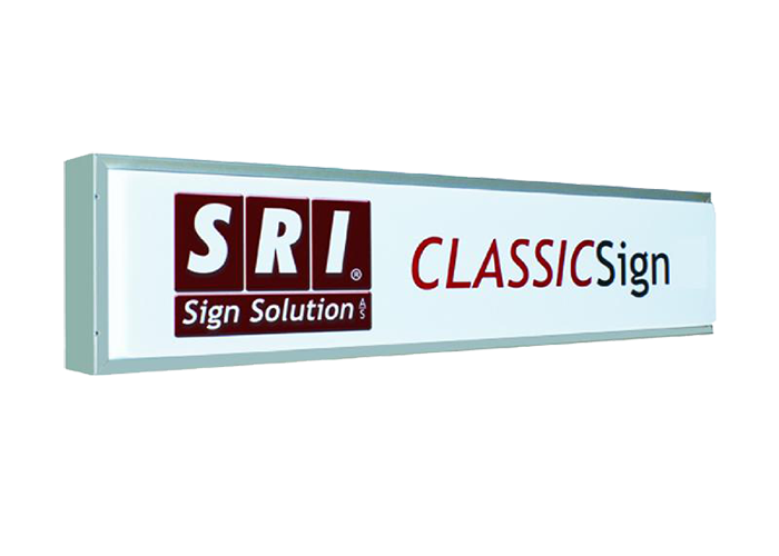 SRI ClassicSignLED 24v - 1300x300mm