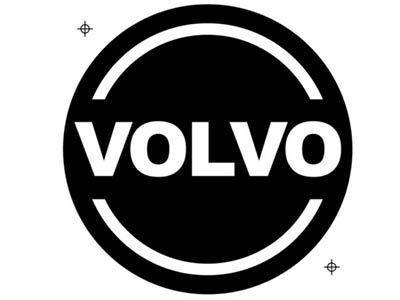 SPORT LOGO 70 mm diam.:  VOLVO  1 piece