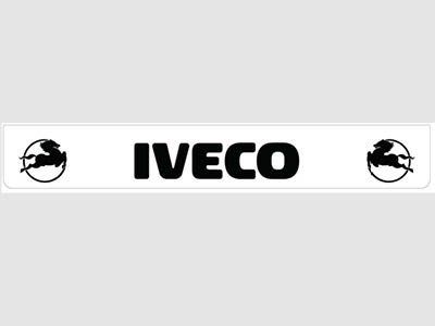 White rear bumper flap Iveco in Black