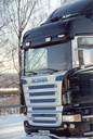 Acrylic Screen for Sunvisor Scania 4 / R Highline with 2 Position Lights +2 Auxiliary Lamps