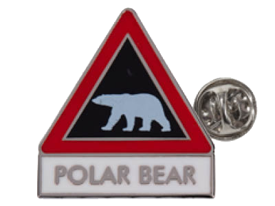 [501007] Pin - Polarbear