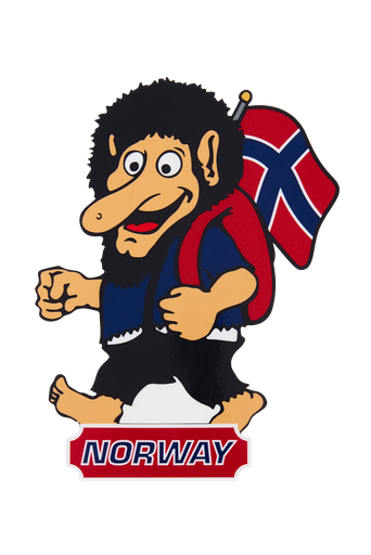 [500652] Aufkleber - Troll Norwegen