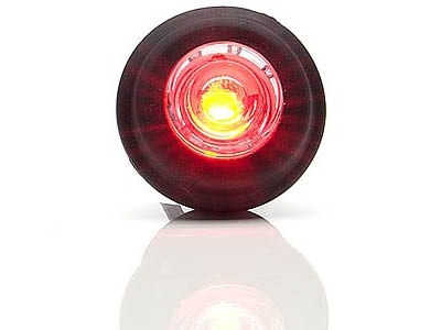 [5800294] Side marker / tail light LED 12-24V red diam.29 mm