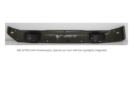 [75320972] Zonneklep voor Mercedes Actros MP4 Stream Space 2.3M