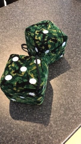 [TS7808016] Danish dice plush green