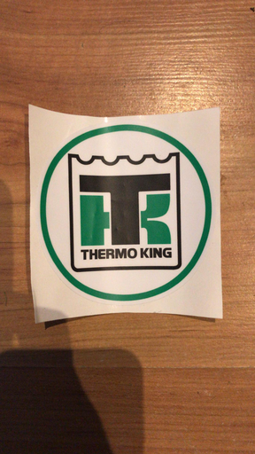 [TS7812447] Thermo King Green Sticker 9cm