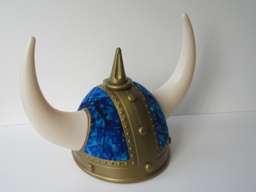 [TS7808357] Viking helmet with danish blue